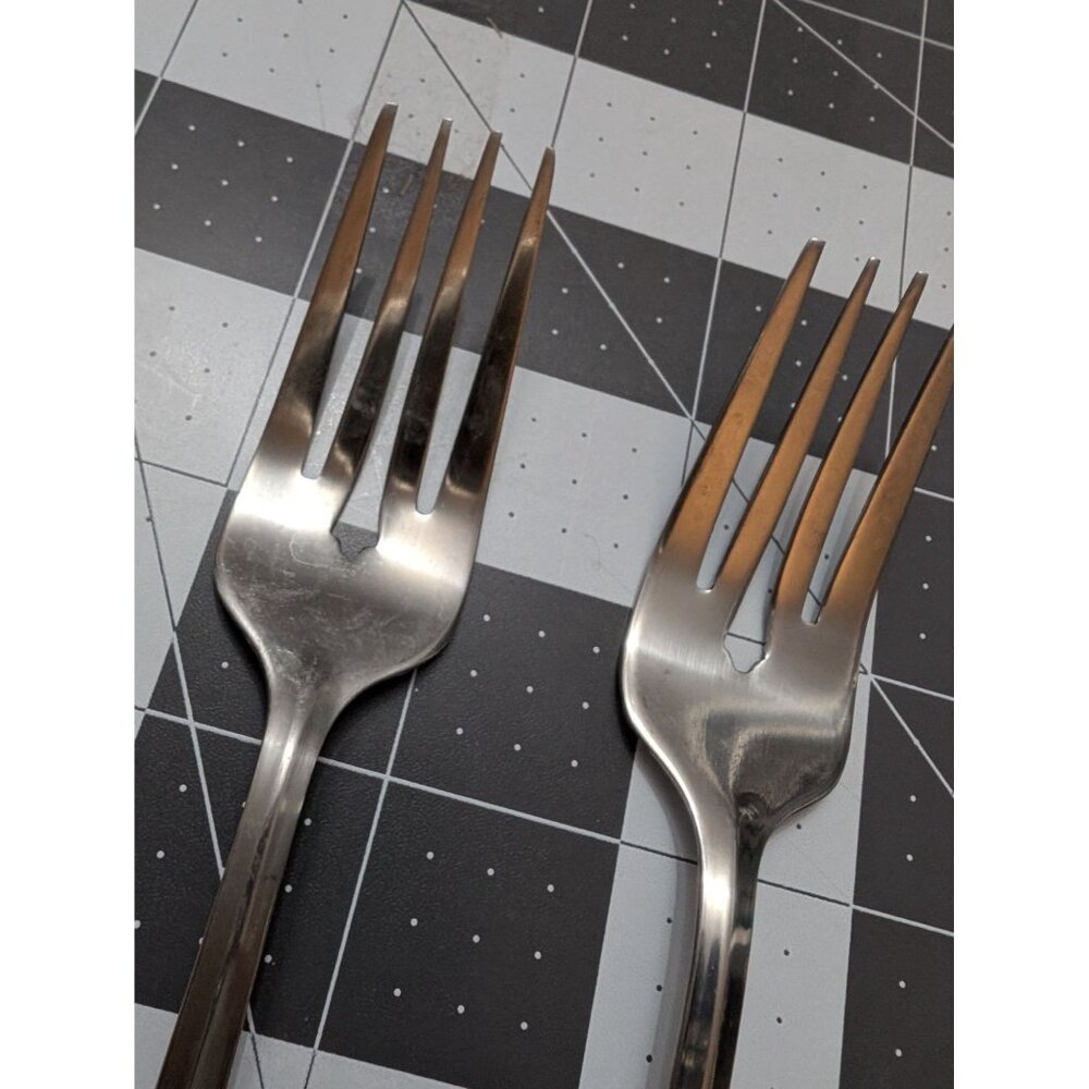 Rogers China Stainless Steel Triumph RG53 lot 3 forks various sizes - Picture 3 of 6
